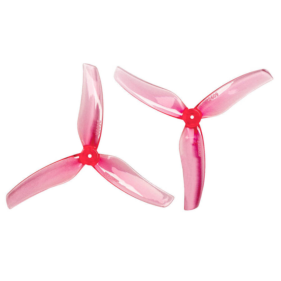 1.5mm - 4 Pairs GEMFAN 2609 2.6 Inch 3-blades PC Propeller 1.2mm 1.5mm Hole Compatible with 0816 Mot