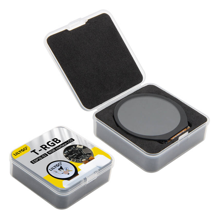 2.8inch - LILYGO T-RGB ESP32-S3 2.8 inch LCD Round Touch Display ST7701S Screen ESP32-S3R8 Developme
