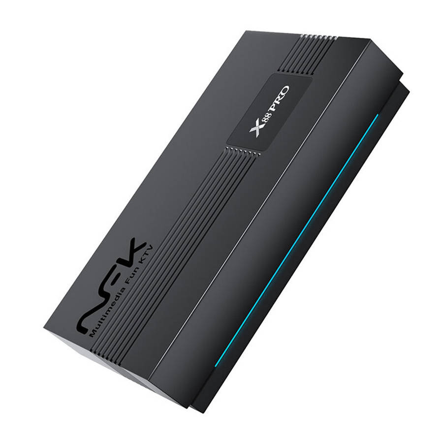 US Plug - X88 PRO Android 13 TV Box 4+32GB RK3528 Quad Core 4K 8K Wi Fi-6 Bluetooth 5.0 Streaming Me