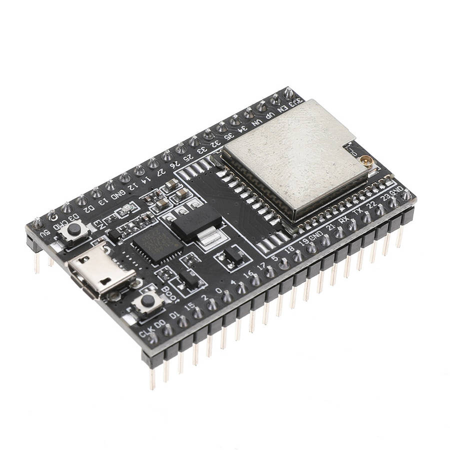 Board+Antenna - ESP32 WROOM-32U WROVER WiFi Module with 2.4G Antenna Development Board
