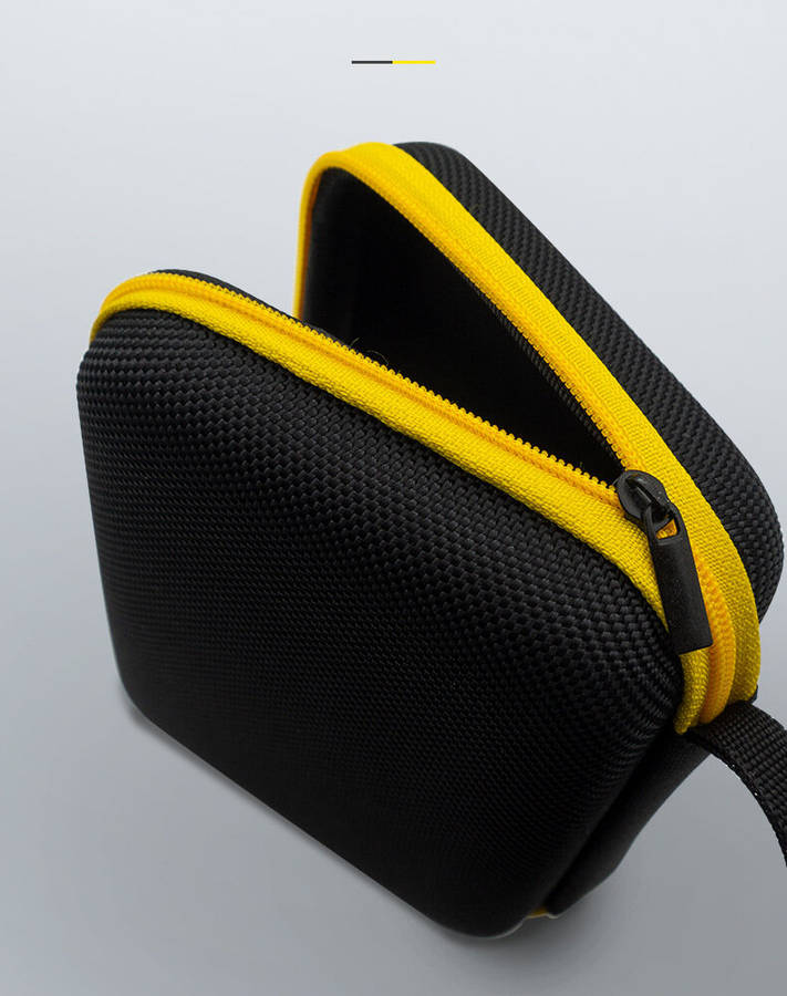 Black - RG35XX Plus RG353VS Storage Bag Travel Carrying Case Shockproof Hard Shell Carrying Case for