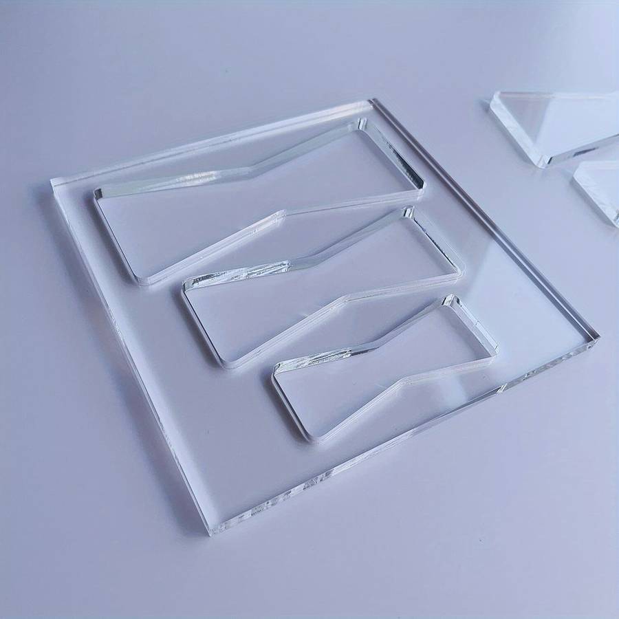 #A - Butterflies Router Template Set Transparent Acrylic Butterflies Template Multiple Sizes 5mm Thi