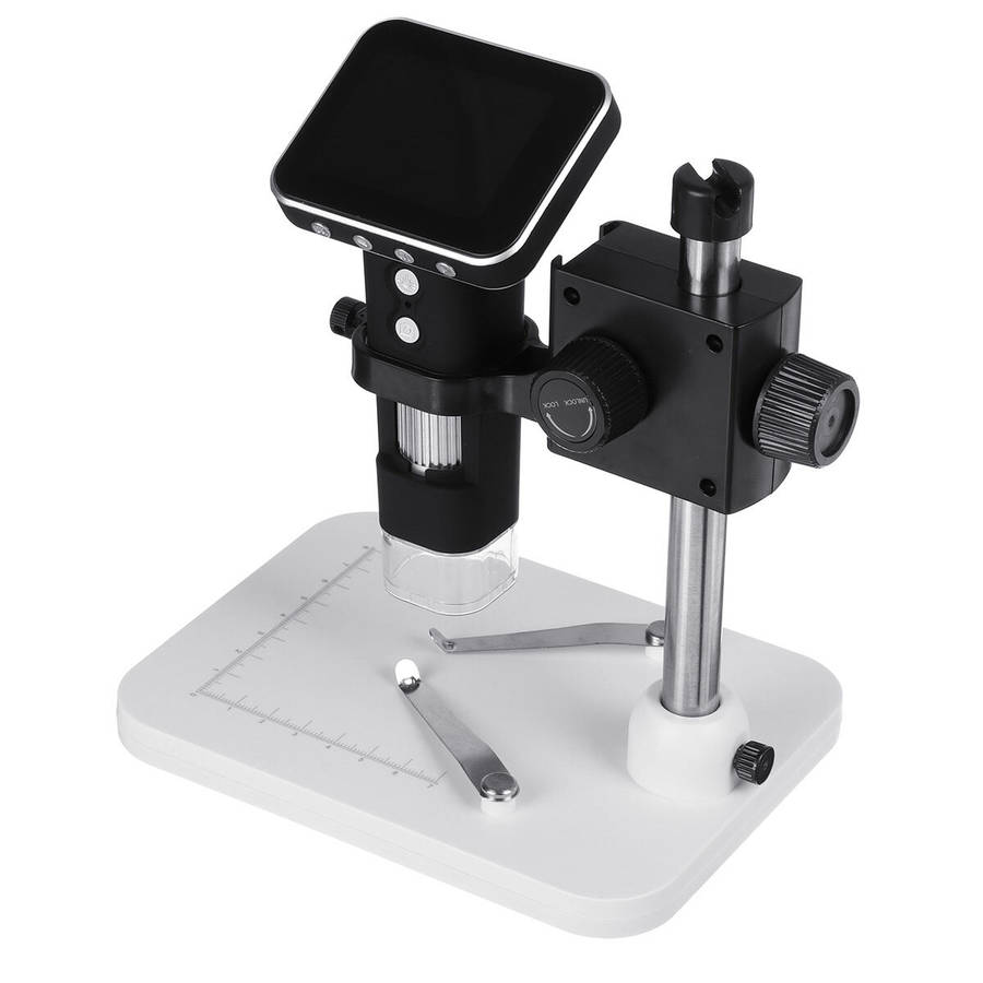 500X Digital Microscope Electronic Video Microscope 3.5 Inch Hd Lcd Soldering Microscope Phone Repai