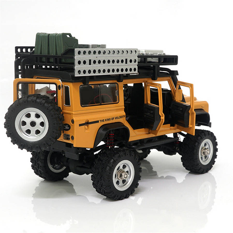 Green - SG 2801 1/28 2.4G 4WD Simulation Model RC Car Army Desert Alloy Climbing Off Road Vehicle Mo