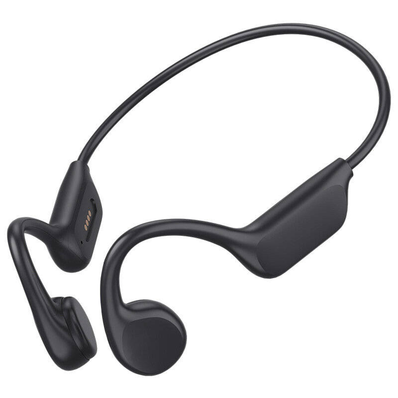 Black/Red - X7S Bone Conduction bluetooth Earphone Swimming Headset Neckband IPX8 Waterproof Deep Ba