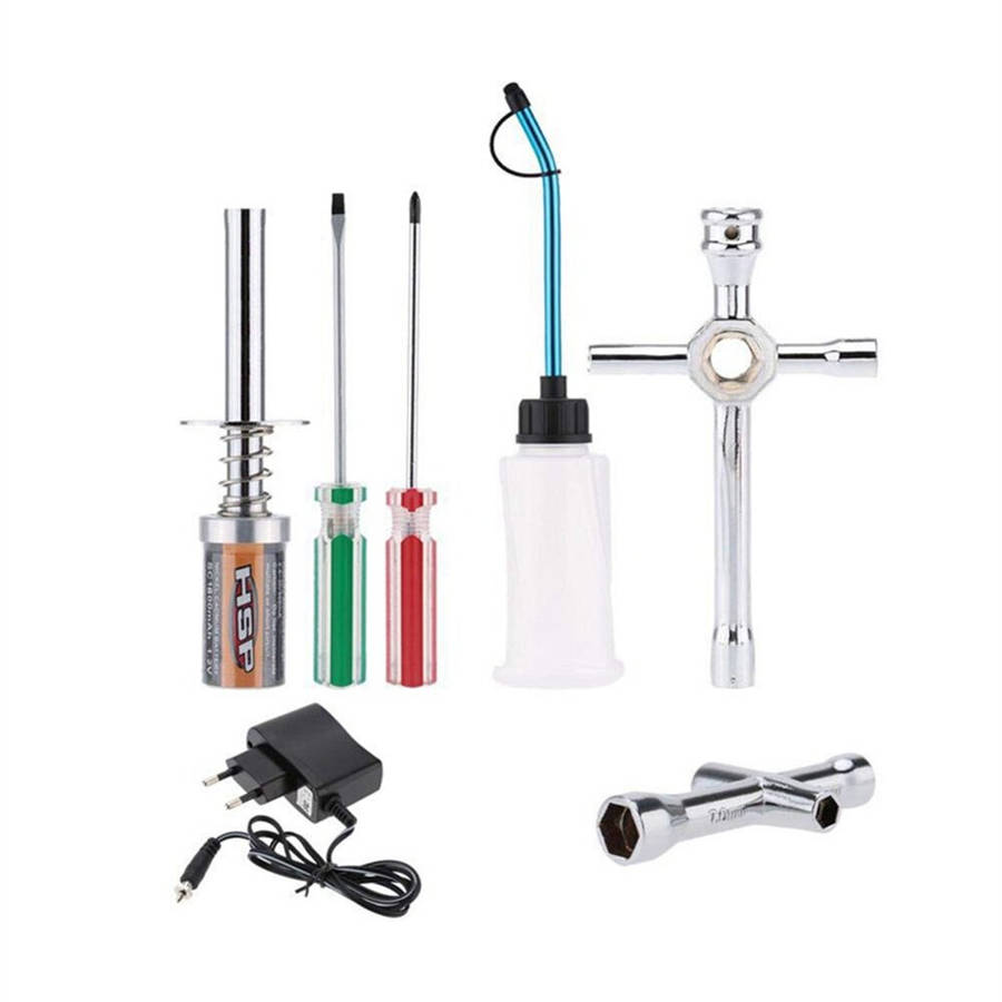 US Charger - HSP 80141 80142A Infinite Ignition Kit Gas Engine RC Car Truck Vehicle Starter Repair T