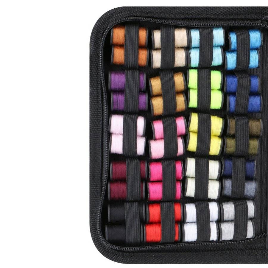 128 Pcs/set DIY Knitting Sewing Bag Set Portable Travel Sewing Tool Needle Thread Stitching Embroide