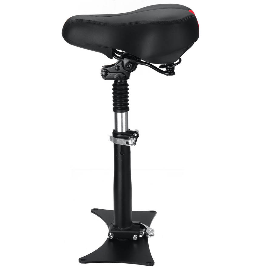 Black Red - ANGWATT Electric Scooter Saddle Seat Professional Breathable 43-60cm Adjustable High Sho