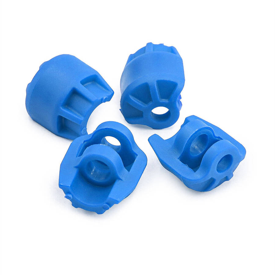 Blue - 4PCS Upgraded Shock Cap for Arrma 1/7 Felony Limitless Infraction Fireteam Mojave 1/8 Typhon