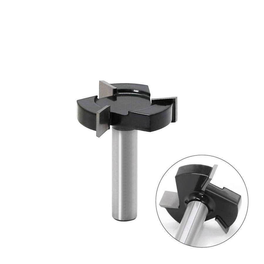 Drillpro Cnc Spoilboard Surfacing Router Bits 1/2 Inch Shank 2 Inch Cutting Diameter Slab Flattening
