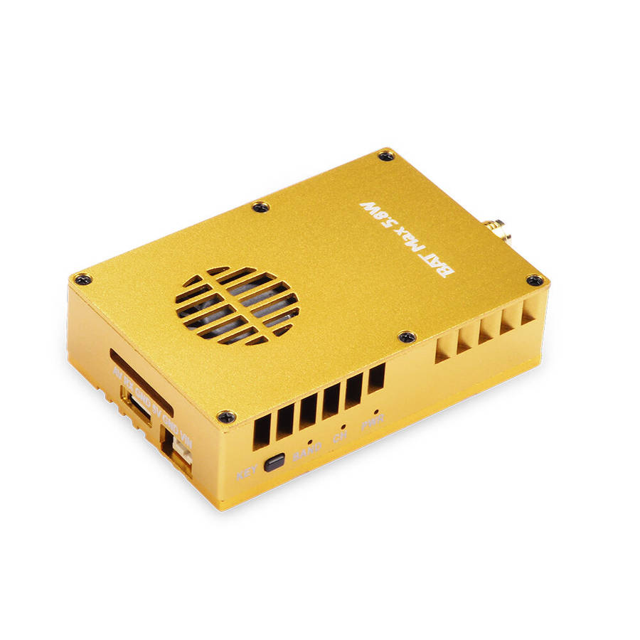 5.8W - PandaRC VT5804-BAT Max 5800mW 64CH 4.9G 5.8G 6G VTX 6-36V FPV Transmitter Support OSD Adjustm