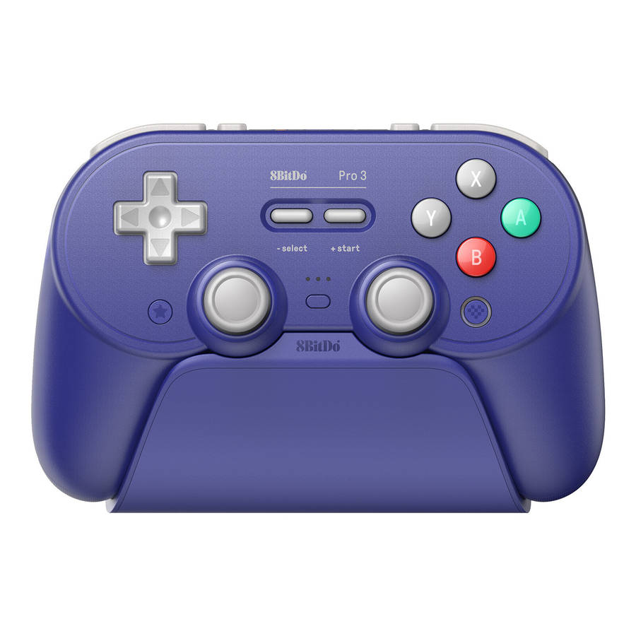 G Classic Edition - 8Bitdo Pro 3 Tri-mode Gaming Controller with Charging Dock Hall Effect Triggers