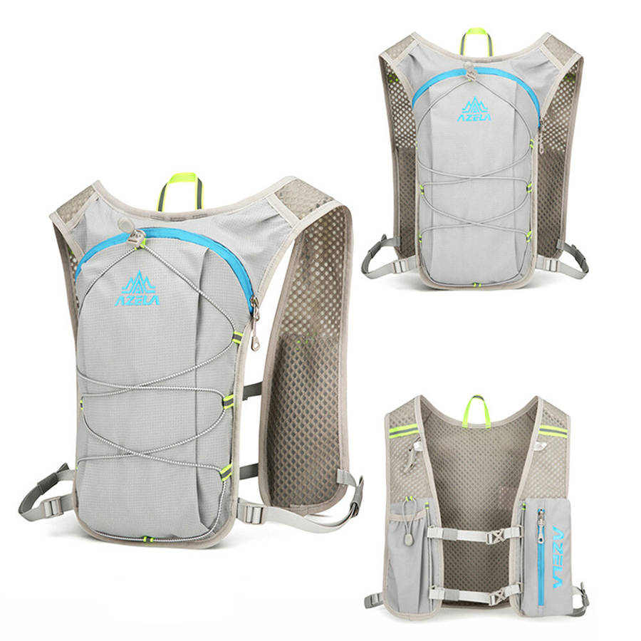 Black - Trail Running Ultra-light Backpack Running Hydration Vest Jogging Hiking Hydrating Bag Can B