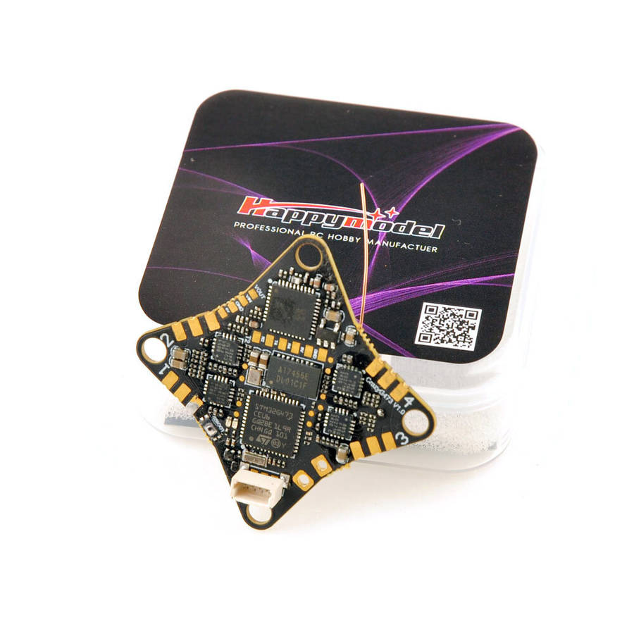 CrazyG473 V1.0 AIO - Happymodel CrazyG473 V1.0 AIO 5IN1 Flight Controller Built-in 1S 5A ESC UART EL