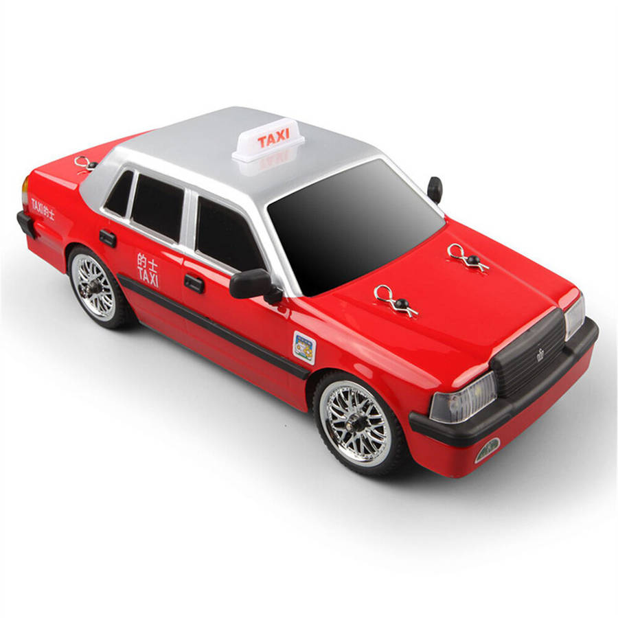 One Battery - MNRC MN38 Taxi 1/16 RTR 2.4G RWD Mini RC Car Drift Sports Truck LED Lights w/ GYRO Ful