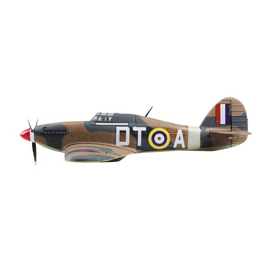 Kit - Nicesky Hurricane MK.1A 700mm Wingspan Warbird RC Airplane KIT
