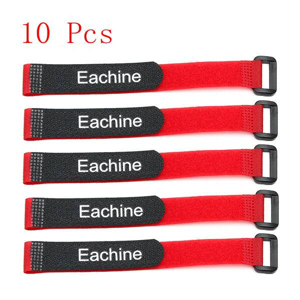 Green - 10PCS Eachine Lipo Battery Tie Down Strap 260mm For FPV RC Drone