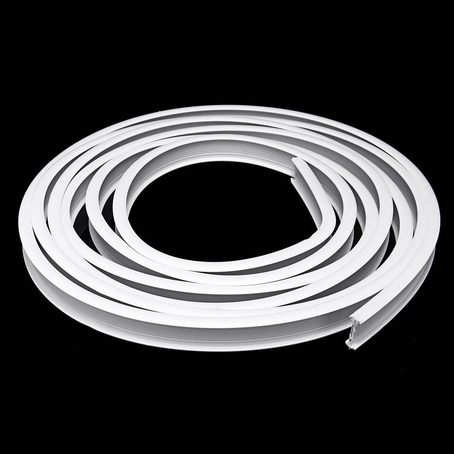 #2 - 5M Curtains Track Rail Flexible Ceiling Mounted For Straight Slide Window Balcony