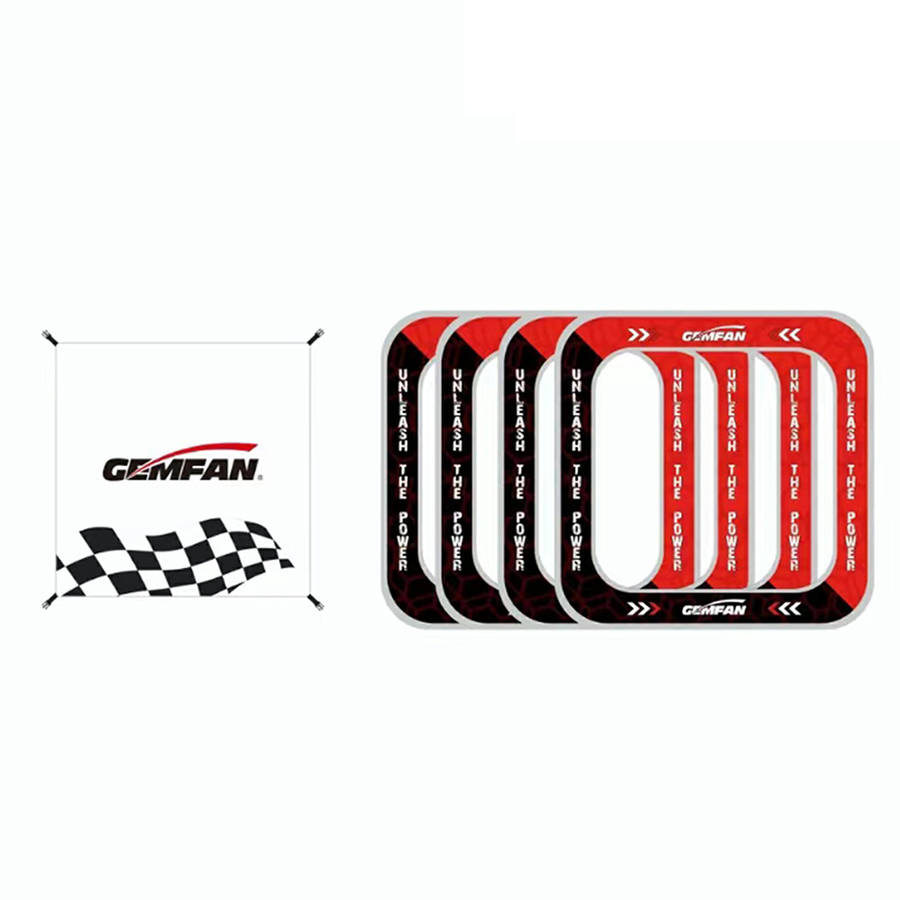 80cm*80cm - 80x80mm Gemfan 4in1 Airgate Cube-Reflective Racing Gates Detachable Baffle for Outdoor F