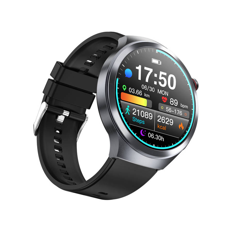 Blue - ET475 1.73-inch AMOLED Display ECG Micro Examination NFC Alipay AI Diagnosis bluetooth Call H