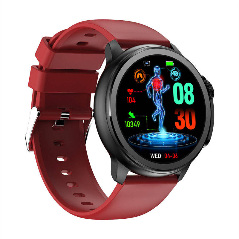 Blue - ET481 1.43 inch AMOLED HD Screen ECG Blood Composition Non-invasive Blood Glucose Measurement