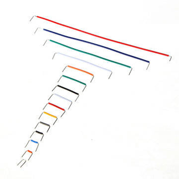 3 x 140pcs U Shape Solderless Breadboard Jumper Cable Dupont Wire  Shield