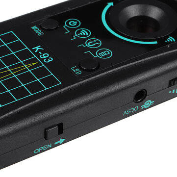 K93 Mini Portable Camera Detector IR Scanner GPS Detector Anti-peeping Anti-tracking