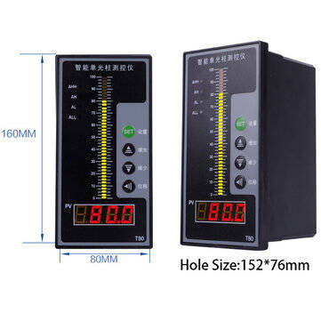 4-20MA Level Sensor Liquid Sensor Water Level Display Instrument / Beam Digital Display Control Inst