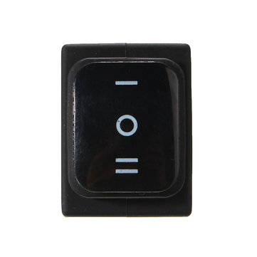 12V Waterproof 6Pin DPDT Locking ON-OFF-ON Rectangle Rocker Switch