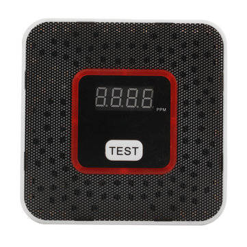 90V-240V Intelligent Microprocessor Control Gas Detector 5 PPM Alarm Detect Sensor