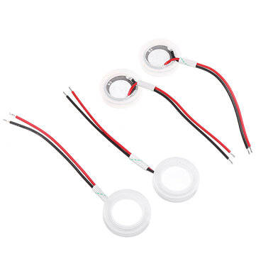 4pcs 20mm 1.7MHZ Ultrasonic Mist Maker Fogger Ceramics Discs with Wire Sealing Ring