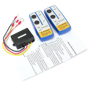 12V Wireless Winch Remote Control Twin Handset Easy to Install Free Shipping