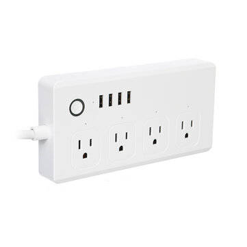 4 AC 4 USB Smart Switch Socket App Timing Remote Control Support Alexa Google Home... (PLUG: USPLUG)