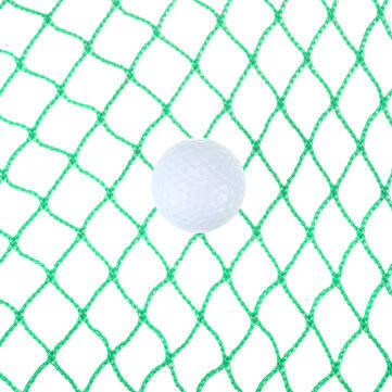 2M x 2M Golf Practice Net Nylon Netting Straps Easy to Fasten Net Rope Border Heavy Duty Impact Mesh