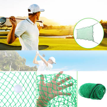 2M x 2M Golf Practice Net Nylon Netting Straps Easy to Fasten Net Rope Border Heavy Duty Impact Mesh