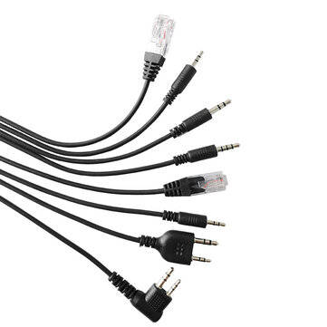 BAOFENG 8 in 1 USB Programming Cable Universal Walkie Talkie Programming Cable For BAOFENG X3-Plus/B