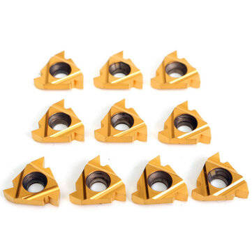 Drillpro CT-12 50pcs Carbide Inserts with 7pcs 12mm Shank Lathe Turning Tool Holder DCMT070204 CCMT0