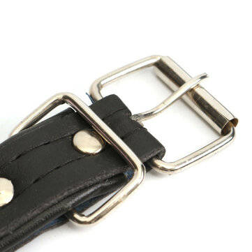 4pcs Black Thickness Guitar Accordion Strap PU Leather Shoulder Straps Belt Adjustable 2 Short 2 Lon