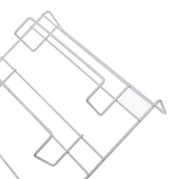 Over Door Freezer Storage Rack Kitchen Pantry Spice Organizers Shelf Space Saver Baskets