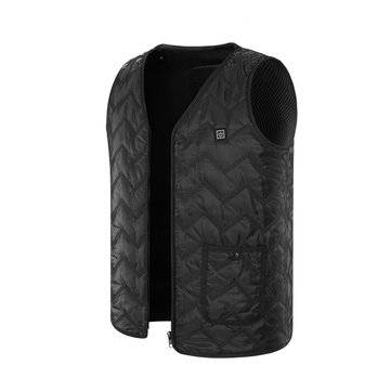 Men Women Electric Heating Vest Jacket Winter Warm Heated Pad Winter Body Warmer (GENDER: MEN)