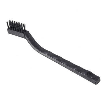 Heated Bed Nozzle Cleaning Brush Set + Curved Nose Tweezers + 0.4mm Nozzle Cleaning Needle*5pcs +  0