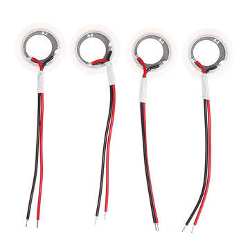 4pcs 20mm 1.7MHZ Ultrasonic Mist Maker Fogger Ceramics Discs with Wire Sealing Ring