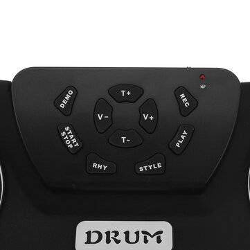 Portable Electronics Drum Set Roll Up Drum Kit 9 Silicone Pads USB Powered with Foot Pedals Drumstic