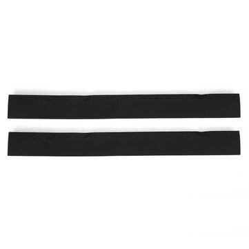 2pcs Silicone Stove Counter Gap Cover Heat Resistant Gap Filler Seals Kitchen Gap ... (COLOR: BLACK)