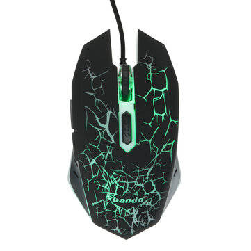 Bakeey Gaming Headphone with Keyboard Mouse Pad Wired LED RGB Backlight Bundle Set