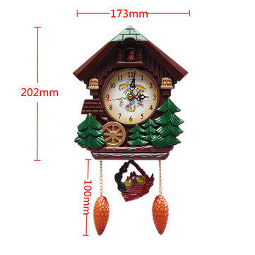 Wall Clock Cuckoo Clock Living Room Bird Alarm Toys Modern Brief Children Decorations Home Day Time