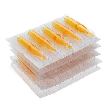 100Pcs Tattoo Needle + 100Pcs Tattoo Tips Mix Size