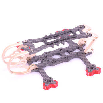 AlfaRC BuBu100 100mm Wheelbase 3K Carbon Fiber 2 Inch Frame Kit Support Caddx Vista HD Digital Syste