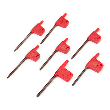 Drillpro Upgrade 21pcs 12mm Turning Tool Holder Lathe Boring Bar+Carbide Insert+Wrench Set