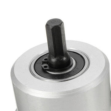 Drillpro YT-160A Double Head Sheet Metal Nibbler Cutter Drill Attachment Metal Sheet Cutter